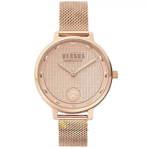 Đồng hồ Versus by Versace Case Rose Gold dây Mesh